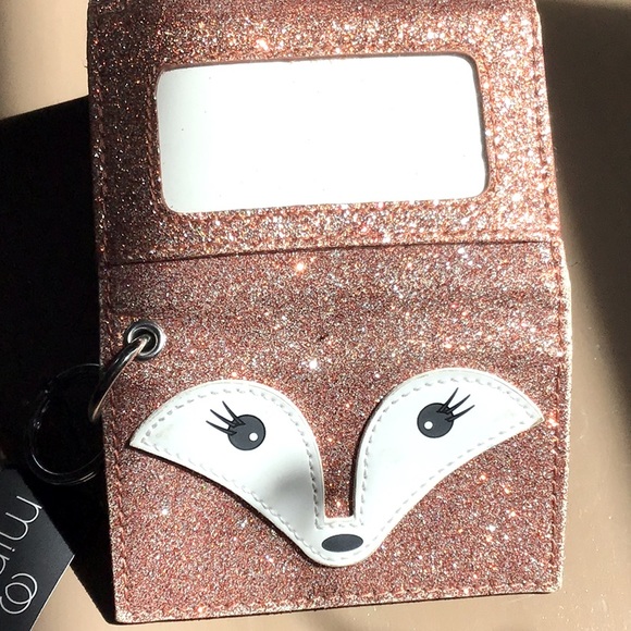 Sparkly Minicci Wallet with Keyring - Picture 6 of 6